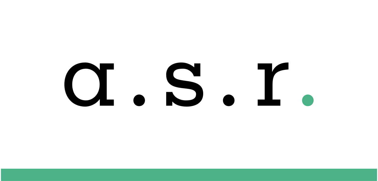 Logo van a.s.r.